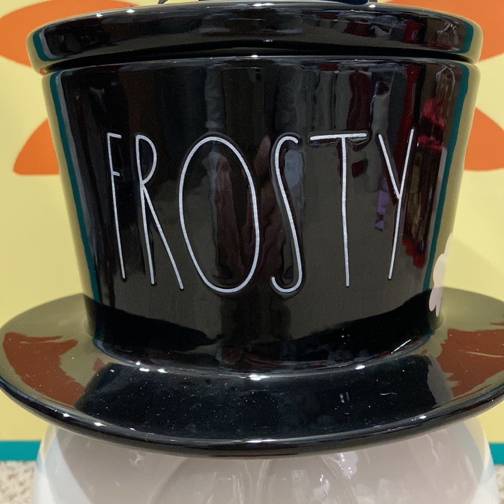 Rae Dunn x Frosty the Snowman FROSTY Canister - Picture 3 of 9